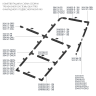 Трек четырехконтактный 3-фазный LIGHTSTAR 503035-R QUATTRO встраиваемый со стыковочными пазами 3м, БЕЛЫЙ